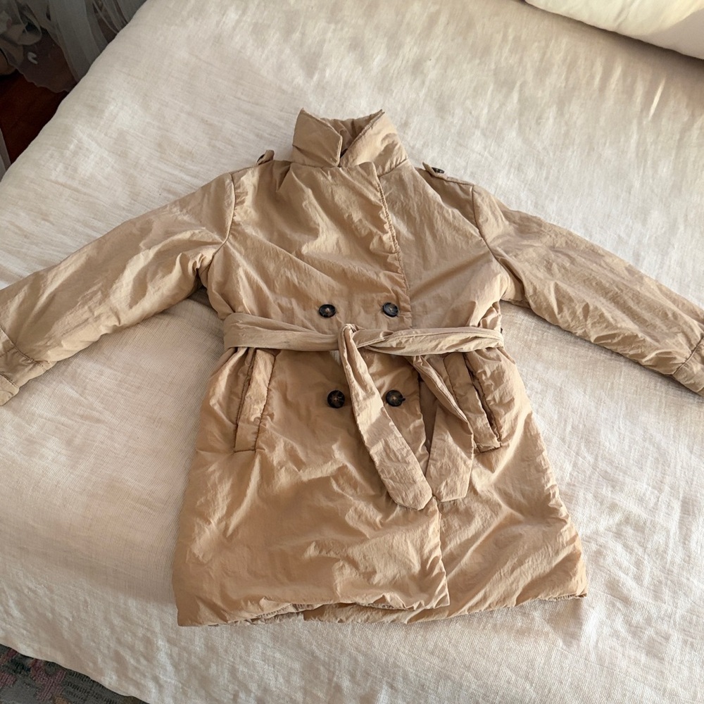 Zara girls Trench Puffer